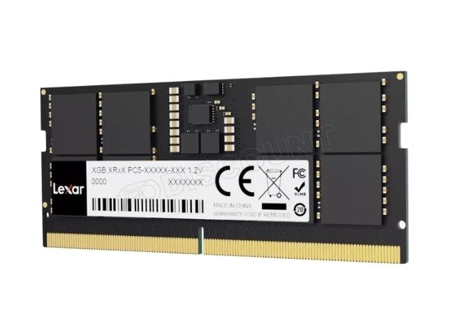 Lexar LD5S16G56C46ST-HGN (1x16Go SO-DDR5 5600 PC44800) - Mémoire PC portable - 0