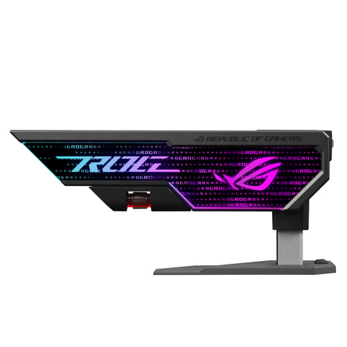 Asus XH01 ROG HERCULX Support carte grahique ARGB - Noir (90DA0020-B09000) - Achat / Vente Accessoire carte graphique sur Cybertek.fr - 1