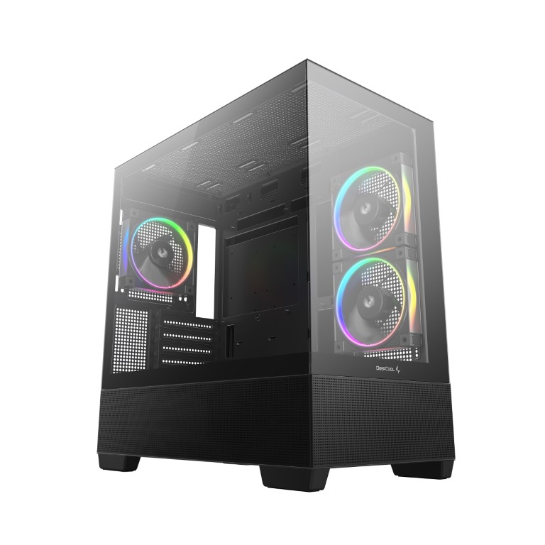 Deepcool CG380 3F Noir Blanc - Boîtier PC Deepcool - Cybertek.fr - 0