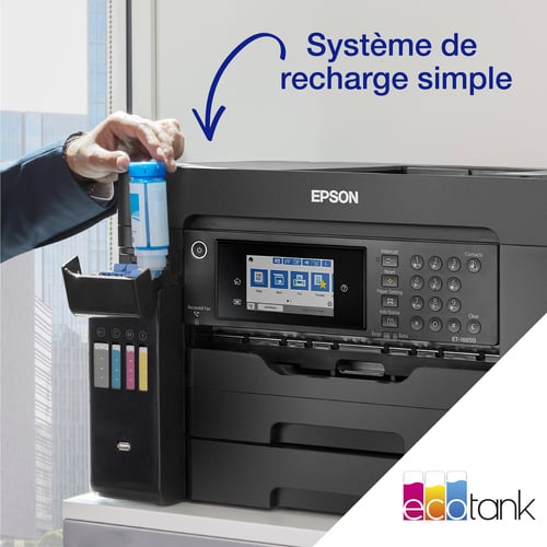 Imprimante multifonction Epson EcoTank ET-16605 - A3 - Noir - 1