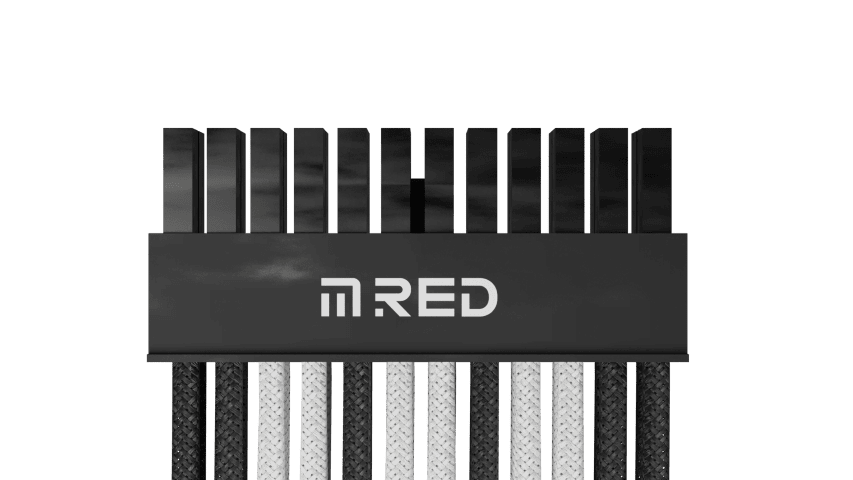 M.RED Kit extension 7 Câbles tressés Ultimate - Blanc Noir (KEX-01WB) - Achat / Vente Accessoire alimentation sur Cybertek.fr - 1