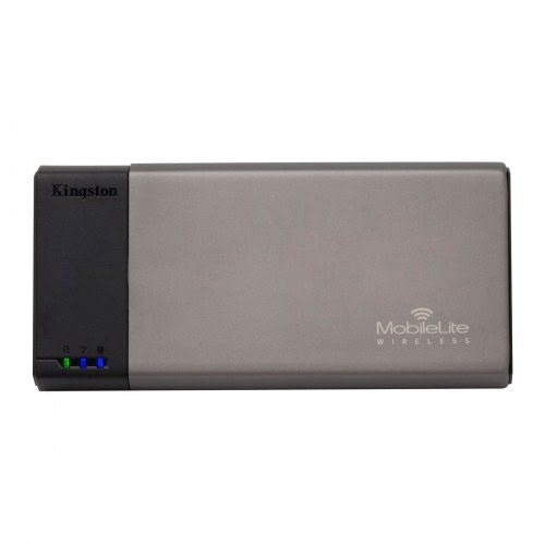 Kingston MobileLite Wireless - Lecteur sans fil/Wifi - Lecteur carte mémoire - 0