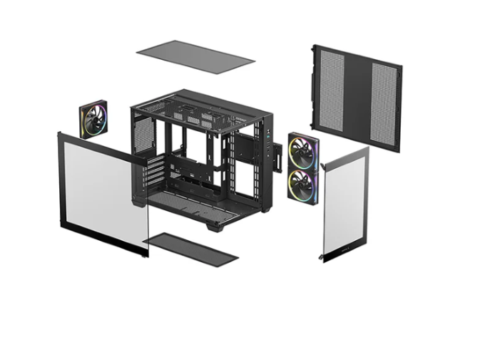 Deepcool CG330 3F Noir - Boîtier PC Deepcool - Cybertek.fr - 3
