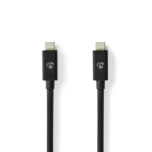 Câble USB-C 4.0 Mâle/Mâle 240W/8K60Hz - 2m Noir - 0