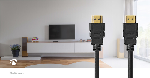 Câble HDMI 2.1 Highspeed+Ethernet mâle/mâle - 2m - 3