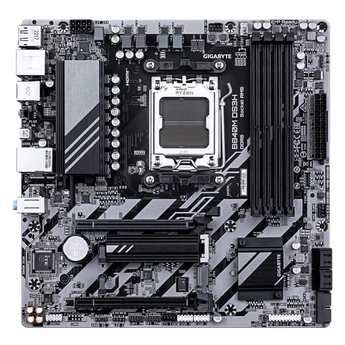 Gigabyte B840M DS3H Micro-ATX  - Carte mère Gigabyte - Cybertek.fr - 1