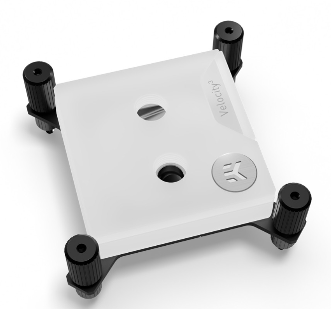 EK Water Blocks EK-Quantum Velocity³ 1700/1851/AM5 - Blanc  (3831109881132) - Achat / Vente Accessoires watercooling sur Cybertek.fr - 0