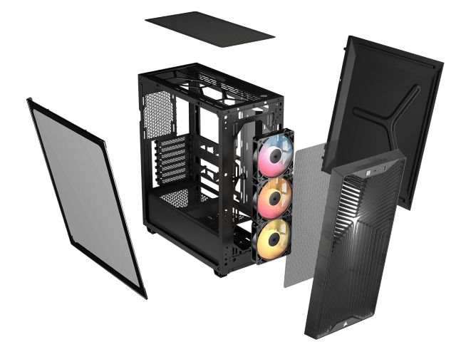Corsair 3200D RS ARGB Smoke Noir Noir - Boîtier PC Corsair - 6