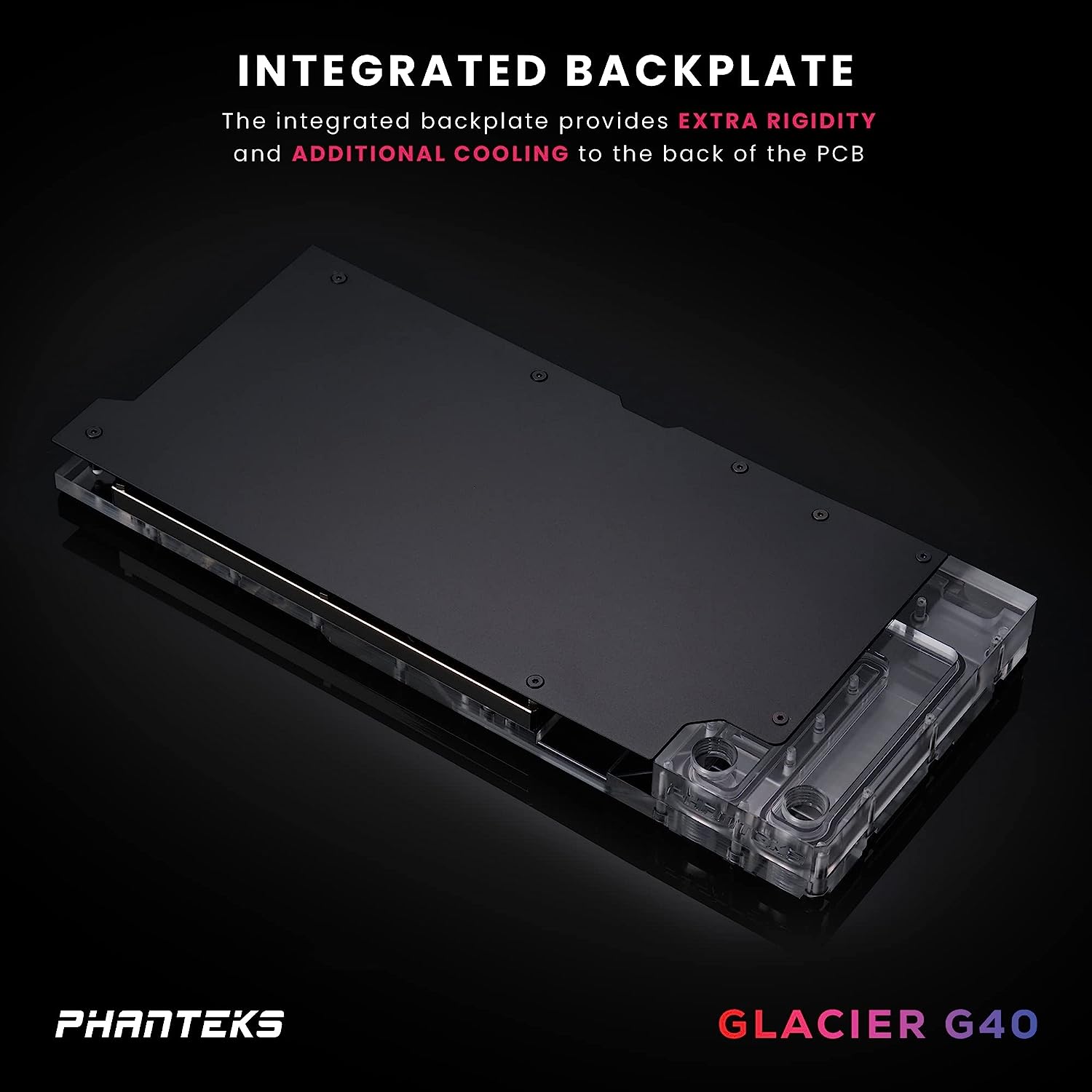 Phanteks Glacier G40 Waterblock pour RTX 4090 Gigabyte (PH-GB4090GB_BK01_BP) - Achat / Vente Accessoires watercooling sur Cybertek.fr - 1