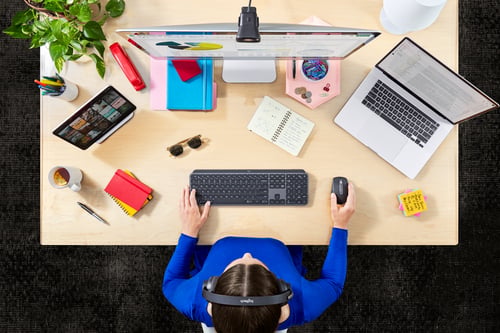 Logitech MX Keys for Business - Clavier PC Logitech - Cybertek.fr - 11