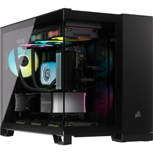 Corsair 2500X RGB -Seconde Vie-Parfait Etat Noir - Boîtier PC - 0