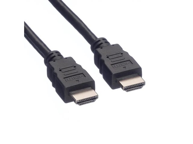 Câble HDMI HighSpeed mâle/mâle - 2m - Noir - 2