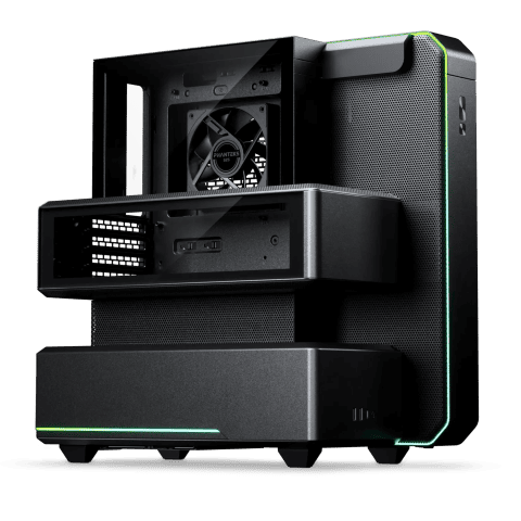 Phanteks EX5 Noir Noir - Boîtier PC Phanteks - Cybertek.fr - 0