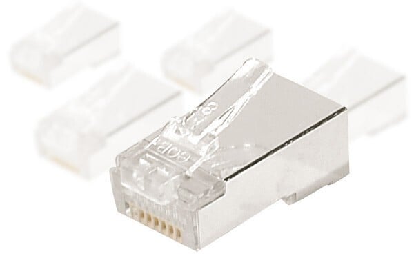 Connecteur à sertir 8P8C RJ45 CAT5e STP (x10) - 0