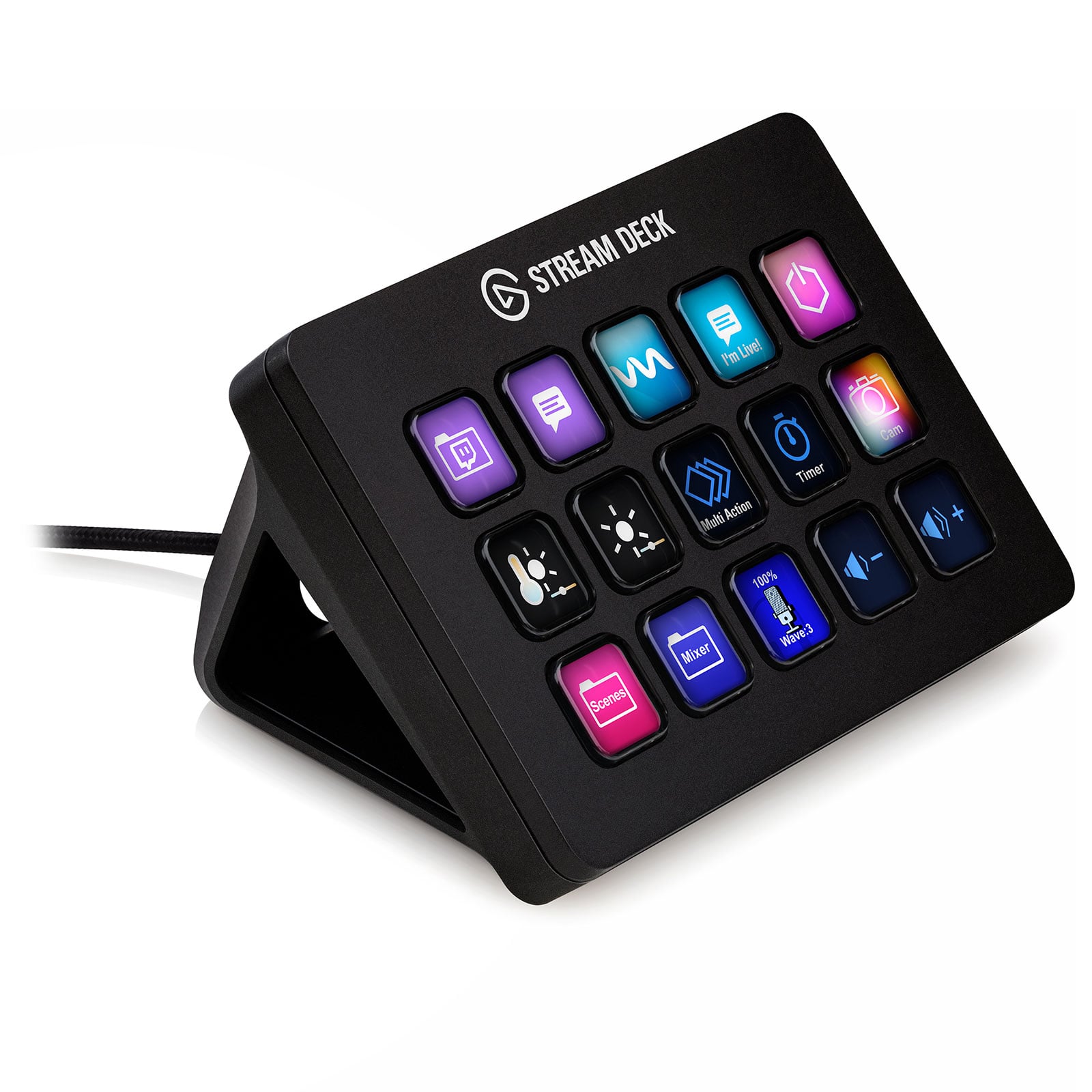 Elgato Stream Deck MK.2 - 10GBA9901 (10GBA9901) - Achat / Vente Accessoire Streaming / Vlogging  sur Cybertek.fr - 2