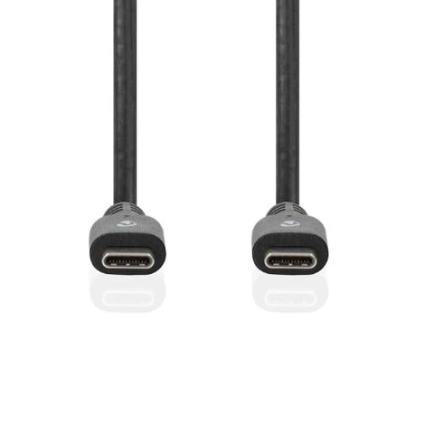Câble USB-C 3.2 Gen2/100W/1m/Noir - Connectique PC - Cybertek.fr - 1