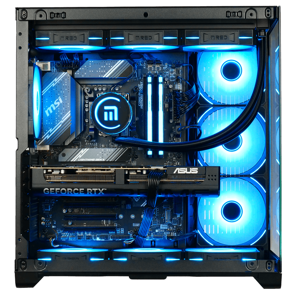Cybertek AQUARIUS - i7-14700KF/5070-Ti/32Go/2To (PCG-10603075) - Achat / Vente PC Fixe sur Cybertek.fr - 1
