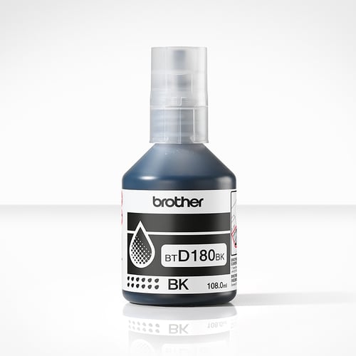 Cartouche d'encre BTD180BK - Noir pour imprimante Jet d'encre Brother - 2