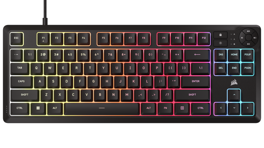 Corsair K55 Core TKL - Clavier PC Corsair - Cybertek.fr - 0