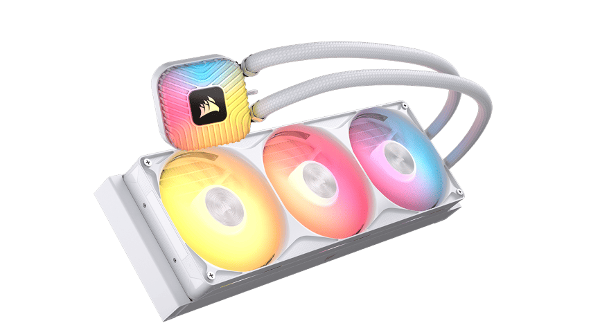 Corsair NAUTILUS II 360 RS ARGB - 360mm - Blanc - Watercooling - 1