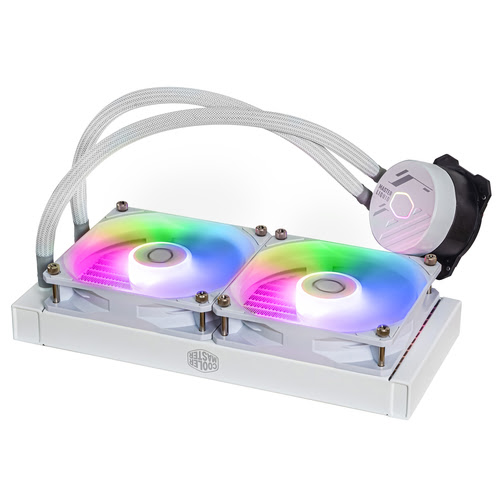 Cooler Master MasterLiquid 240L Core ARGB Blanc# - Watercooling - 2