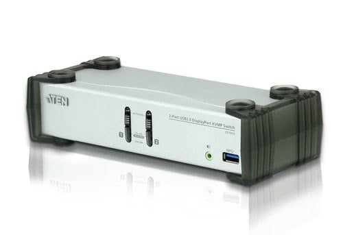 Commutateur KVM DisplayPort/2xUSB 3.0 - Commutateur Aten - 0