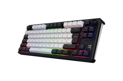 Hator Skyfall 80 TKL -Magnétique/Sans-Fil/RGB/Blanc/Noir - Clavier PC - 2