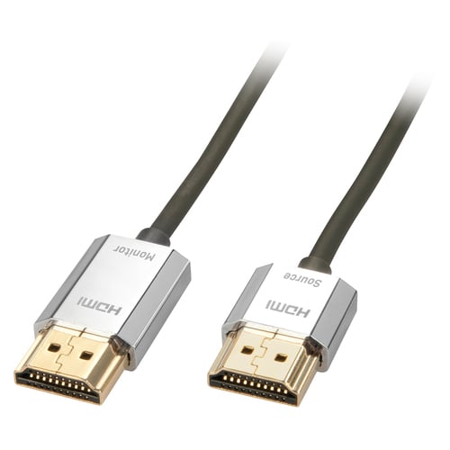 Câble HDMI 2.0 Highspeed+Ethernet mâle/mâle - 5m - 0
