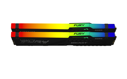 Kingston Fury Beast RGB  (2x16Go DDR5 5600 PC44800) - Mémoire PC Kingston sur Cybertek.fr - 2