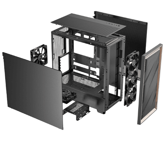 Antec Flux SE Noir - Boîtier PC Antec - Cybertek.fr - 2