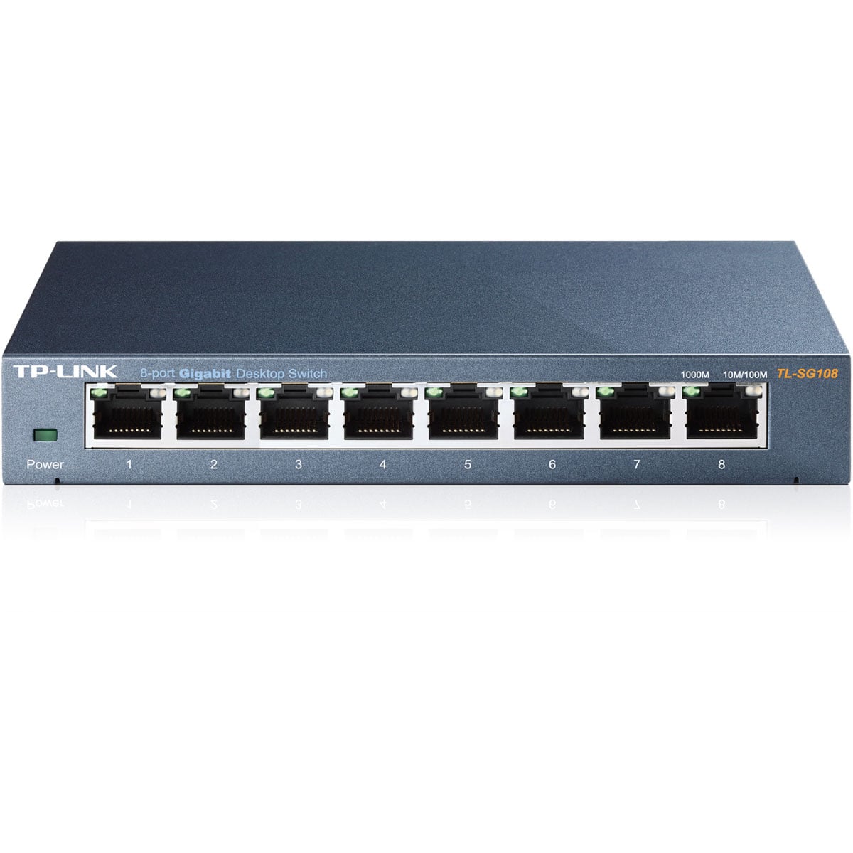 Switch TP-Link 8 ports 10/100/1000 - TL-SG108 - Cybertek.fr - 0