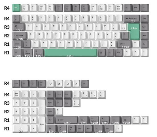 Keychron Set de touches - Clavier PC Keychron - Cybertek.fr - 2