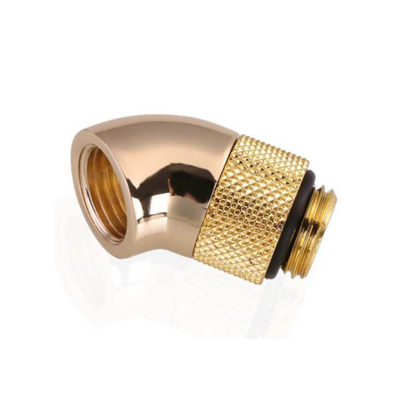 CONSTRUCTEUR Fitting coudé rotatif 45° or - 14mm (B-RD45-X-G) - Achat / Vente Accessoires watercooling sur Cybertek.fr - 0