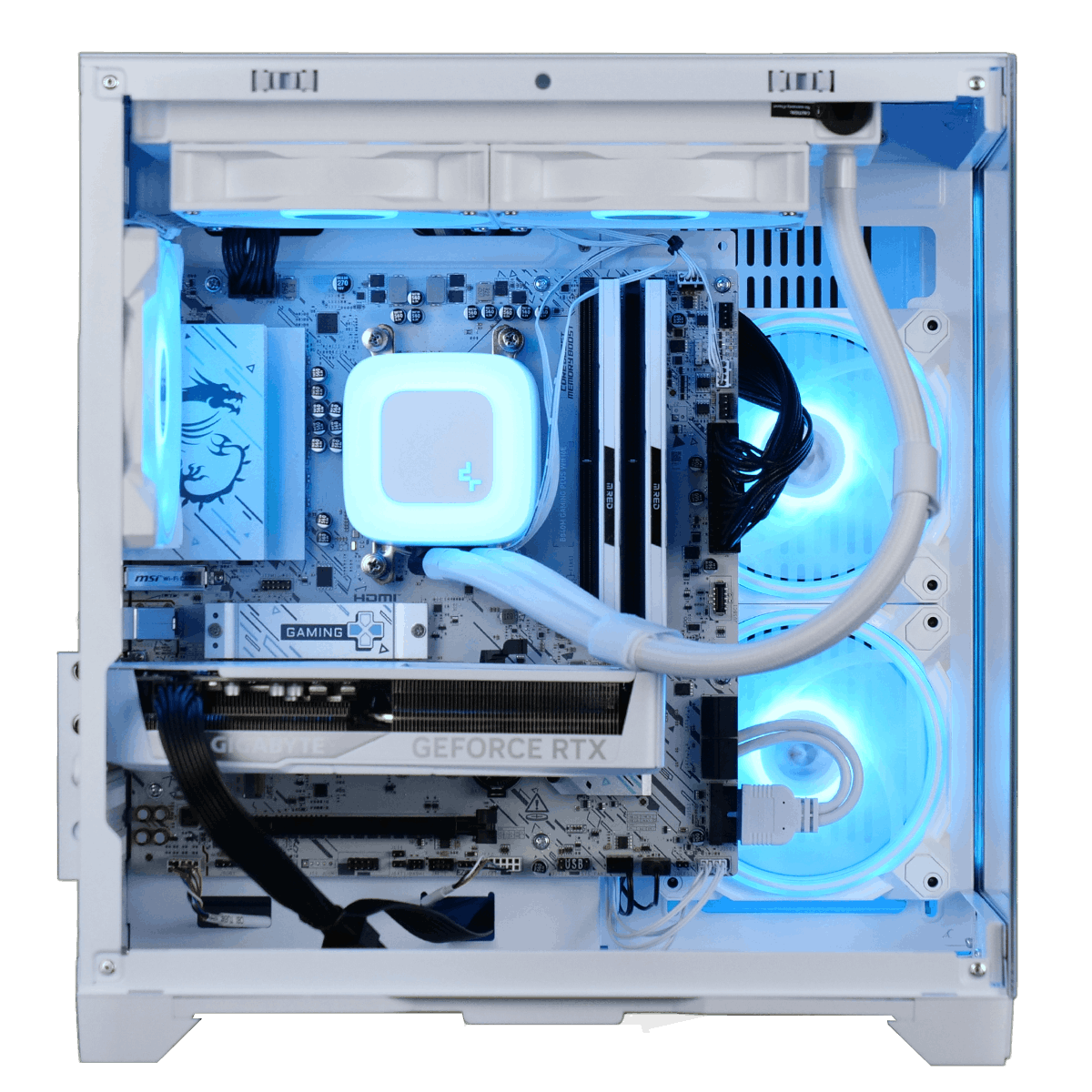 Cybertek SNOW - R5-7500F/5060Ti-8Go/32Go/1To (PCG-10603167) - Achat / Vente PC Fixe sur Cybertek.fr - 1