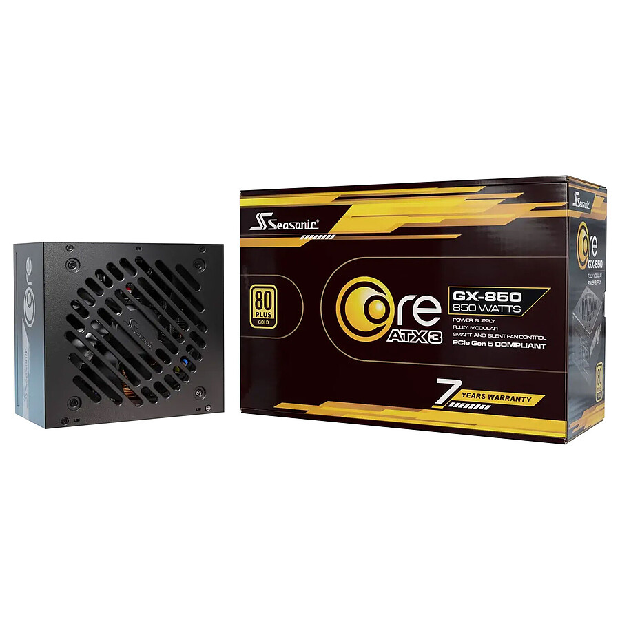 Seasonic 80+ Gold (850W) - Alimentation Seasonic - Cybertek.fr - 0