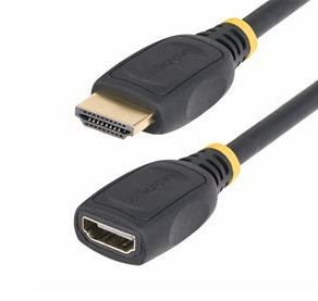 Câble HDMI 2.0 Highspeed mâle/femelle - 1m - 0