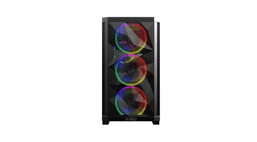 M.RED StarDust Mini Noir ARGB Noir - Boîtier PC M.RED - 4