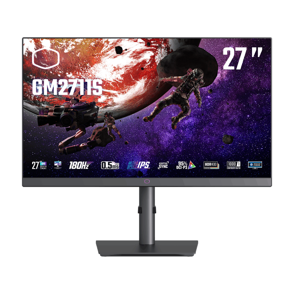 Cooler Master 27 pouces  CMI-GM2711S-EK-TBE - Ecran PC - 0