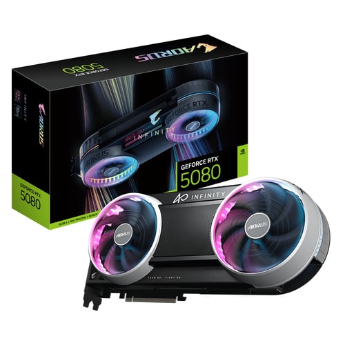 Gigabyte AORUS GeForce RTX 5080 INFINITY 16G - Carte graphique - 1