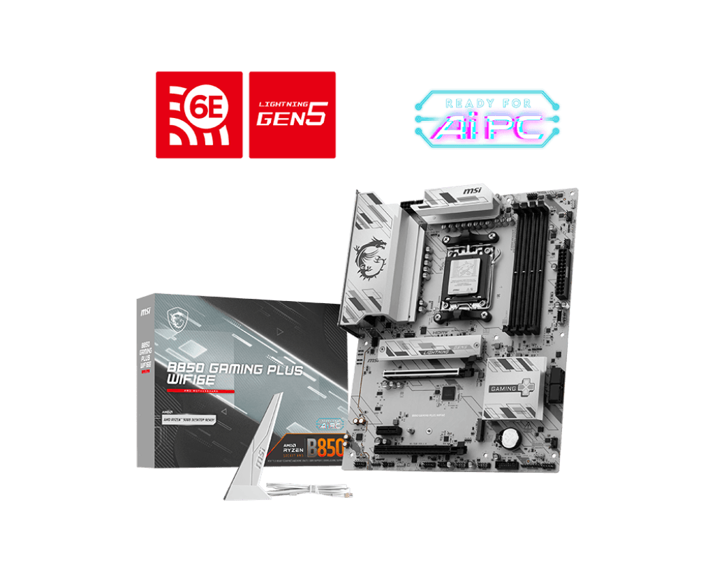 MSI B850 GAMING PLUS WIFI6E ATX  - Carte mère MSI - Cybertek.fr - 0