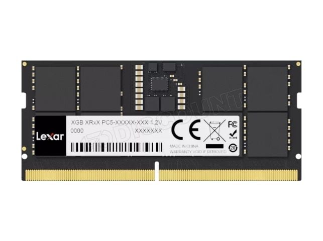 Lexar LD5S16G56C46ST-HGN (1x16Go SO-DDR5 5600 PC44800) - Mémoire PC portable - 2