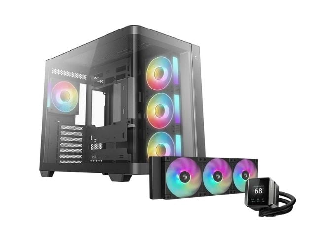 CG530U Noir + Mystique 360 ARGB - Cybertek.fr - 0