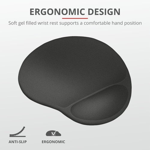 Trust Bigfoot - XL/Noir - Tapis de souris Trust - Cybertek.fr - 3