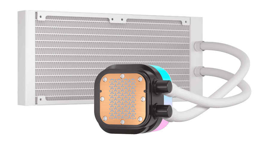 Corsair iCUE LINK TITAN - 240 RX LCD AIO/240mm - Blanc - Watercooling - 1