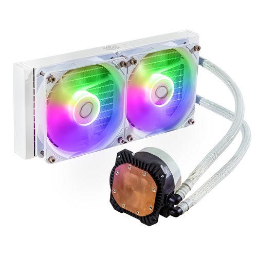 Cooler Master MasterLiquid 240L Core ARGB Blanc# - Watercooling - 1