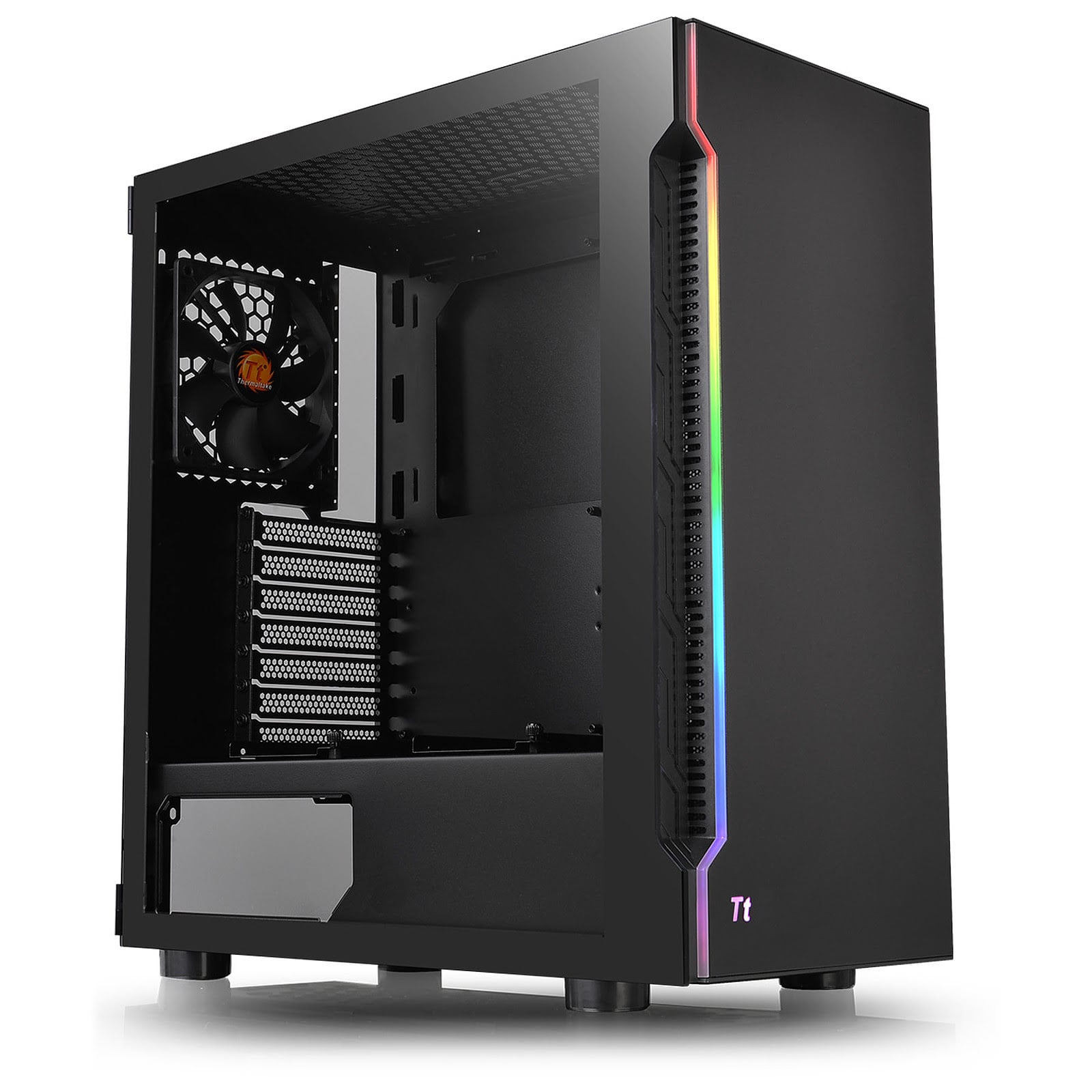 Thermaltake H200 TG RGB Black Noir - Boîtier PC Thermaltake - 0