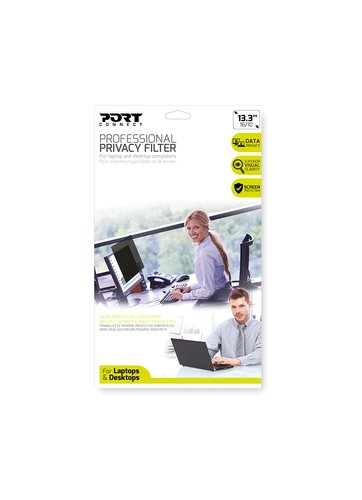 PRIVACY FILTER 2D - 22' 16/9 - 598 x 337 - Accessoire écran Port - 0