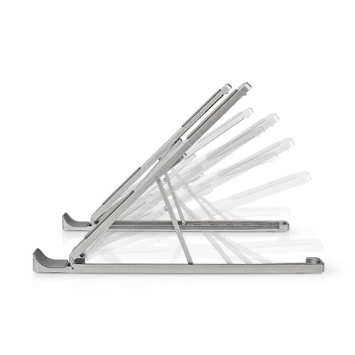 Support PC Portable 17 Aluminium - Accessoire PC portable Nedis - 1
