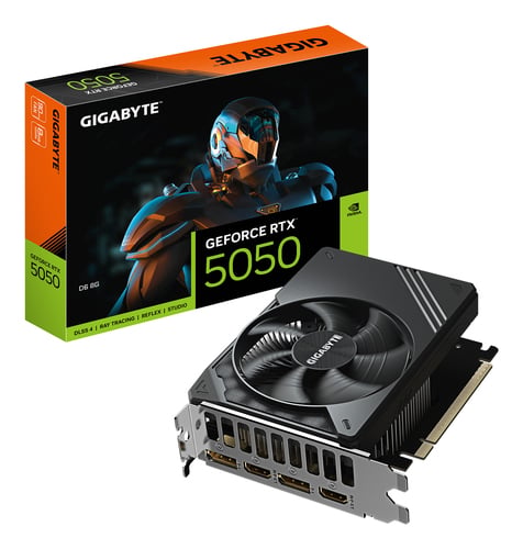 Carte graphique Gigabyte GeForce RTX 5050 D6 8G Cybertek