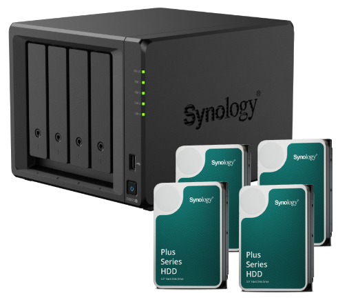 Synology DS925+ - 4 Baies avec 4 disques de 12T HAT3310-12T - Serveur NAS - 0